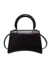 Women s 637372 Black Hourglass Mini Top Handle Tote Bag Strap - BALENCIAGA - BALAAN 3