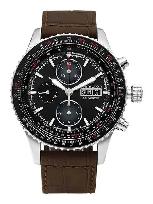 Khaki Aviation Automatic Watch Brown - HAMILTON - BALAAN 1