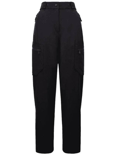 Jogging straight pants black - MONCLER - BALAAN 1