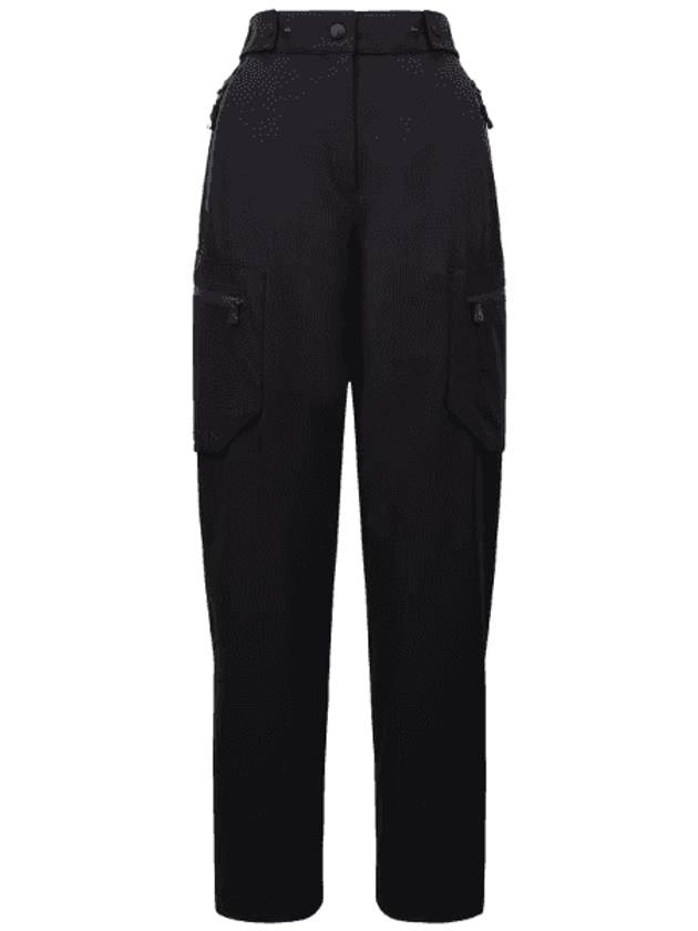 Jogging straight pants black - MONCLER - BALAAN 1