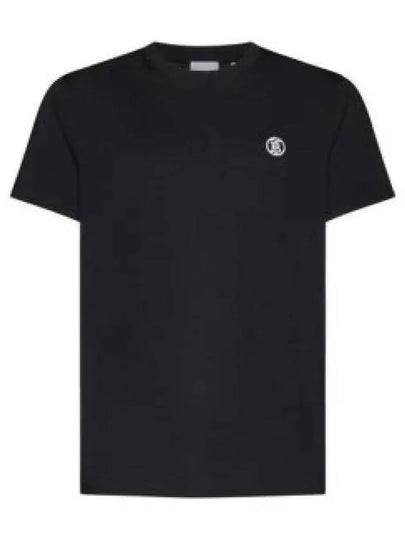 Parker Short Sleeve T-Shirt Black - BURBERRY - BALAAN 2