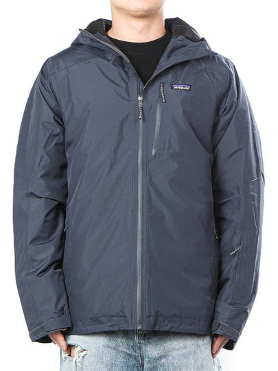 Men's Insulation Powder Town Windbreaker Smolder Blue - PATAGONIA - BALAAN 2