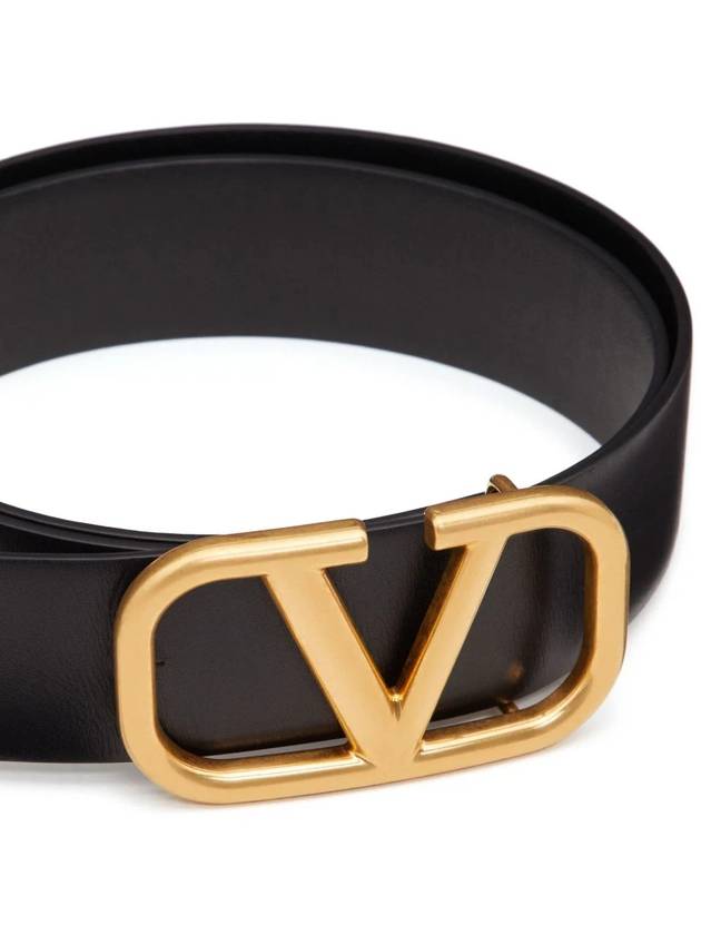 Valentino Garavani Belts Black - VALENTINO - BALAAN 3