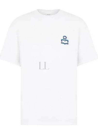 Hugo Embroidery Logo Short Sleeve T-Shirt White - ISABEL MARANT - BALAAN 2