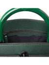 Women's Islington Calf Leather Shoulder Bag Green - MULBERRY - BALAAN 9