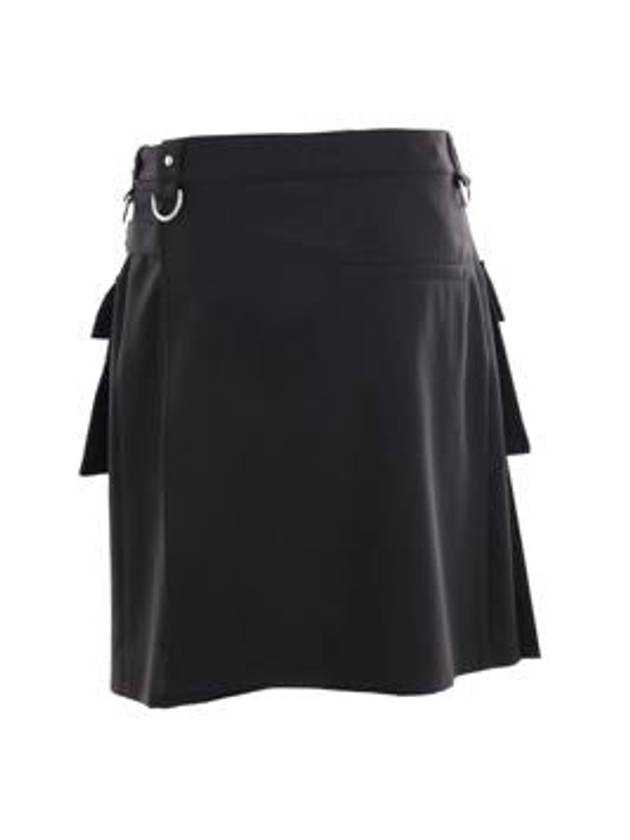 KILTED mini skirt BW40RU108W 001 BLACK B0170949512 - GIVENCHY - BALAAN 3