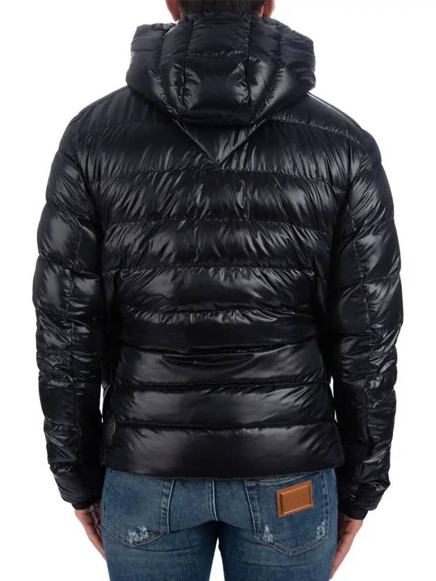 Crofton Hooded Label Padding Black - CANADA GOOSE - BALAAN 3