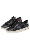 Stardan Suede Nappa Low Top Sneakers Black Silver - GOLDEN GOOSE - BALAAN 2