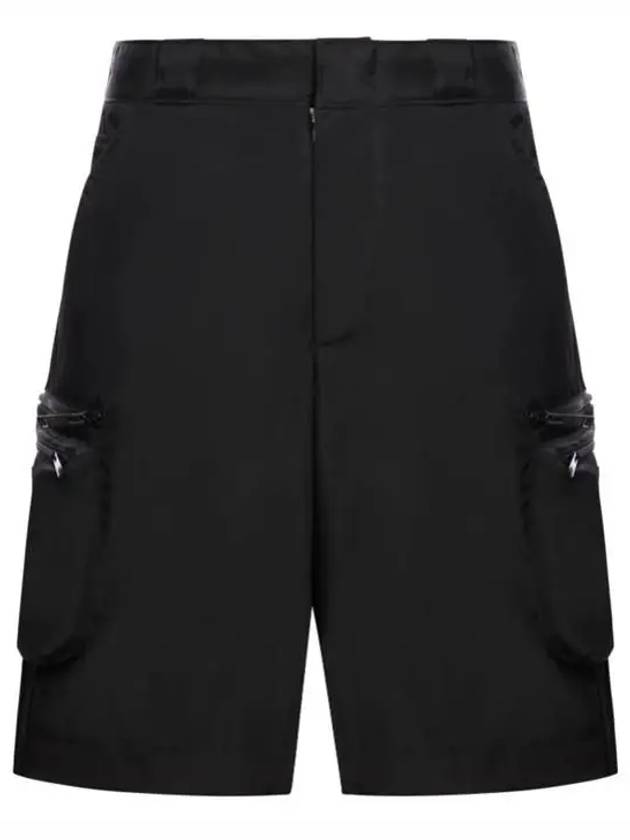 Re-Nylon Bermudas Shorts Black - PRADA - BALAAN 3