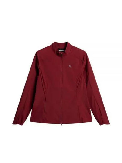 Women's Thorine Windbreaker Cabernet - J.LINDEBERG - BALAAN 2