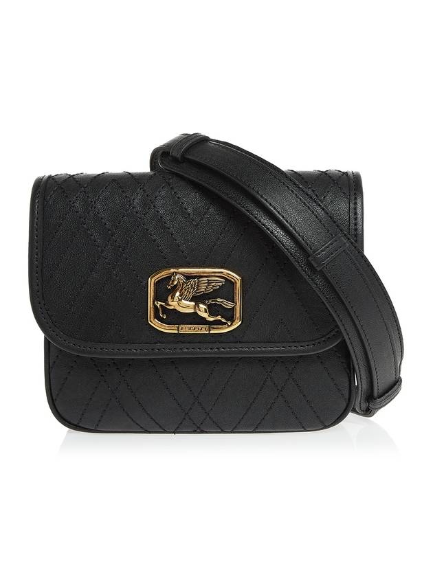 Pegasus Chevron Shoulder Bag Black 1N386 7697 1 - ETRO - BALAAN 2