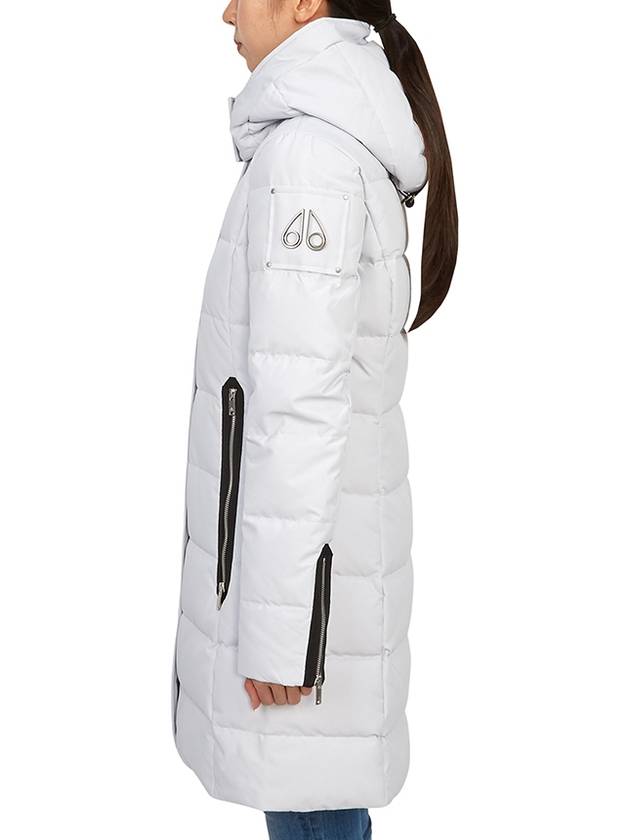 Berland Hood Long Padding White - MOOSE KNUCKLES - BALAAN 7