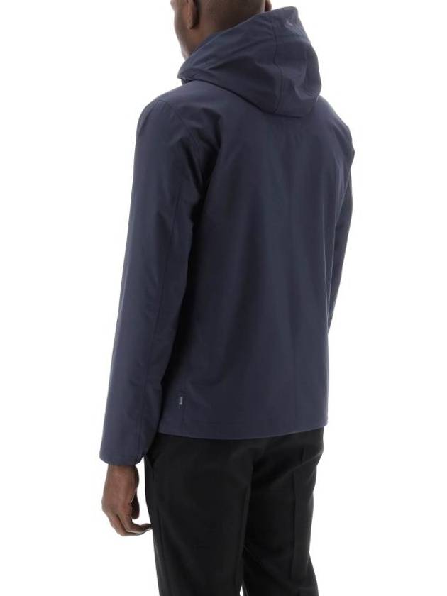 Laminar Zip-Up Jacket Navy - HERNO - BALAAN 4