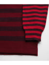 Lirio Wool Polo Knit Top Burgundy - ISABEL MARANT - BALAAN 5