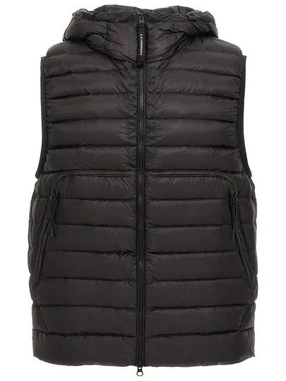 D.D. Shell Goggles Down Vest Black - CP COMPANY - BALAAN 2