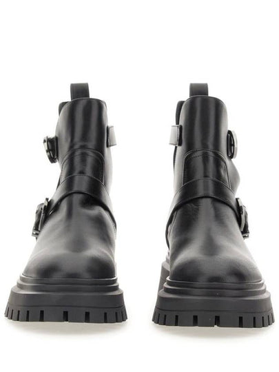 Stuart Weitzman Maverick Bedford Motorcycle Boot - STUART WEITZMAN - BALAAN 2