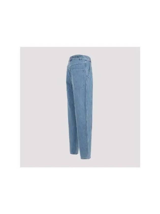 Denim Straight Pants TR0320008630B 0008 ICE BLUE 630B - PATOU - BALAAN 6