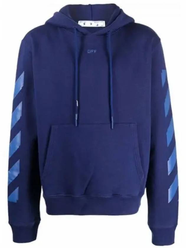 Lovel Arrow Slim Fit Hood Blue - OFF WHITE - BALAAN 2