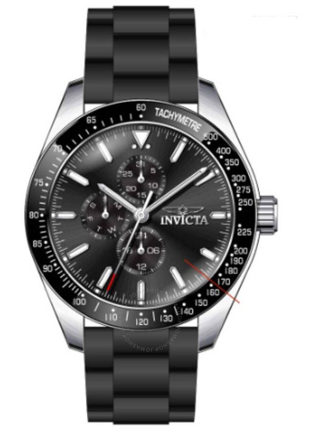 Invicta Aviator GMT Black Dial Men's Watch 38402 - INVICTA - BALAAN 2