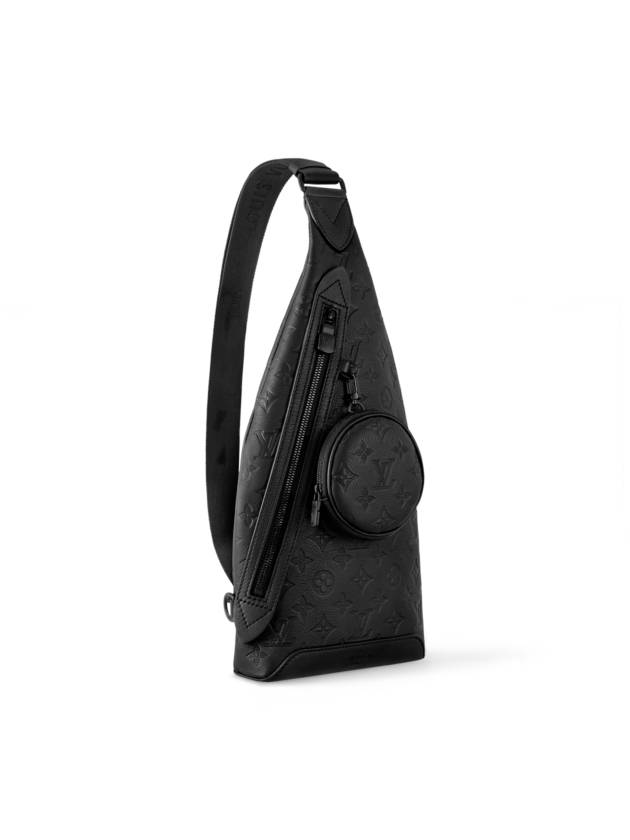 Duo Monogram Calfskin Sling Bag Black - LOUIS VUITTON - BALAAN 4