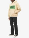 Paris Classic Popover Cotton Hoodie Beige - KENZO - BALAAN 2