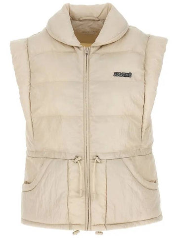 TOBY logo patch padded vest Ecourt GI0013FA A3C51E 23EC - ISABEL MARANT - BALAAN 1