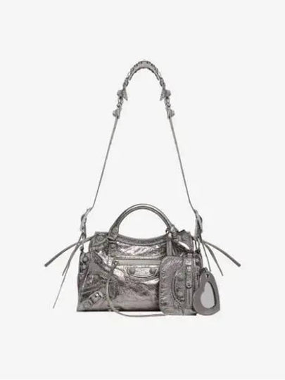 Neo Cagole XS Shoulder Bag Silver - BALENCIAGA - BALAAN 2