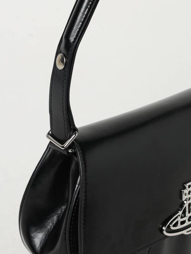 ORB Logo Shoulder Bag Black - VIVIENNE WESTWOOD - BALAAN 6