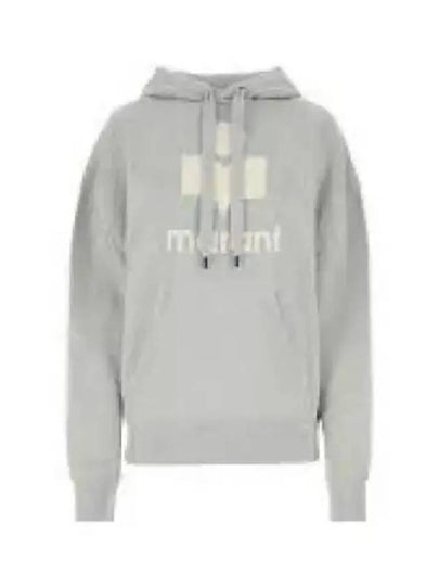 Mansell Logo Hood Blue Ecru SW0001FAA1M07ELUEC - ISABEL MARANT - BALAAN 1