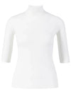 Unghia Virgin Wool Turtleneck White - MAX MARA - BALAAN 1