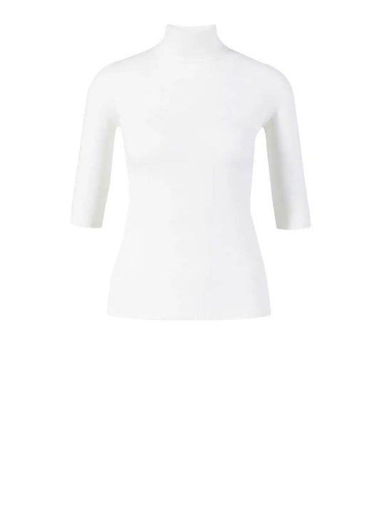 Unghia Virgin Wool Turtleneck White - MAX MARA - BALAAN 1