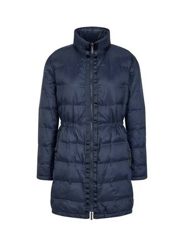 Women s Reversible Zip up Padded Coat Navy 271765 - EMPORIO ARMANI - BALAAN 1