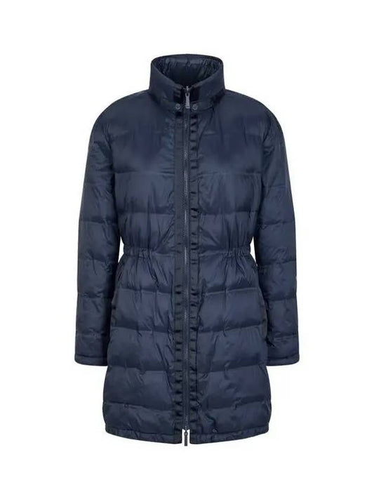 Women s Reversible Zip up Padded Coat Navy 271765 - EMPORIO ARMANI - BALAAN 1