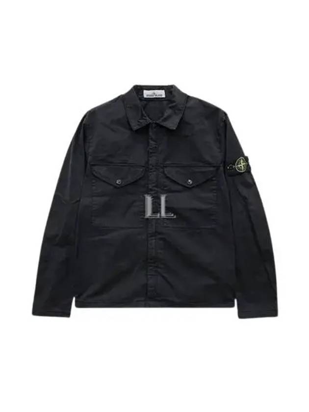 Wapen Zip-Up Jacket Black - STONE ISLAND - BALAAN 2