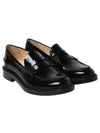 Women's Patent Leather Penny Loafers Black - TOD'S - BALAAN 2