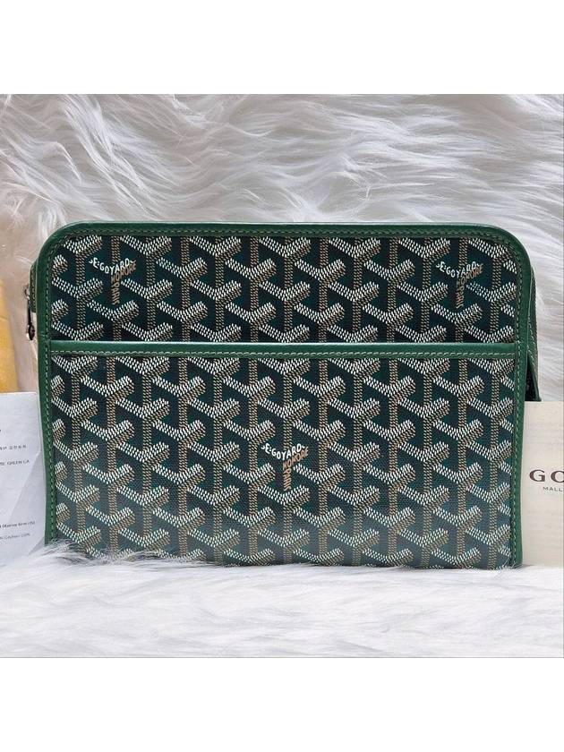 Juvence MM Clutch Bag Special Green - GOYARD - BALAAN 2