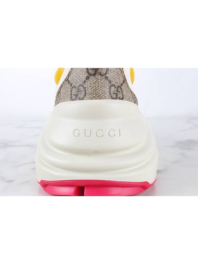 Chunky sole Rhyton sneakers 6 5 255 - GUCCI - BALAAN 8