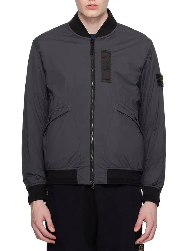 Membrana 3L TC Hooded Jacket Blue - STONE ISLAND - BALAAN 2