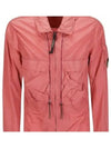 Chrome-R Hooded Over Long Sleeve Shirt Pink - CP COMPANY - BALAAN 2