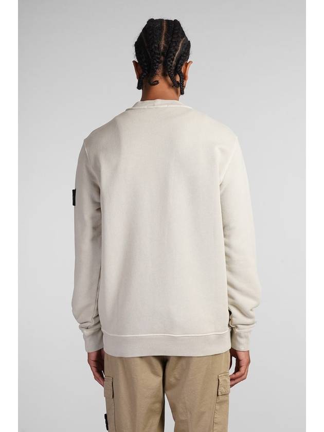 Compass Badge Sweatshirt Beige - STONE ISLAND - BALAAN 4