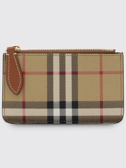 Check Strap Card Wallet Archive Beige - BURBERRY - BALAAN 2