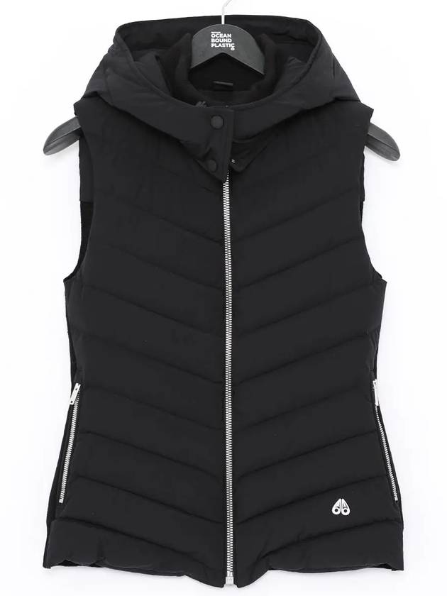 Roswell Padded Vest Black - MOOSE KNUCKLES - BALAAN 4