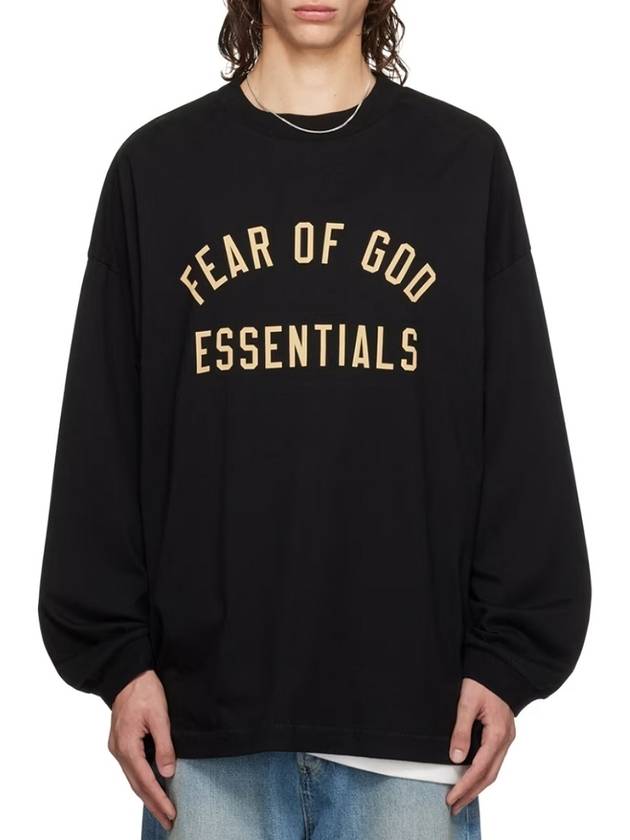 Jersey Long Sleeve T-Shirt Black - FEAR OF GOD ESSENTIALS - BALAAN 2