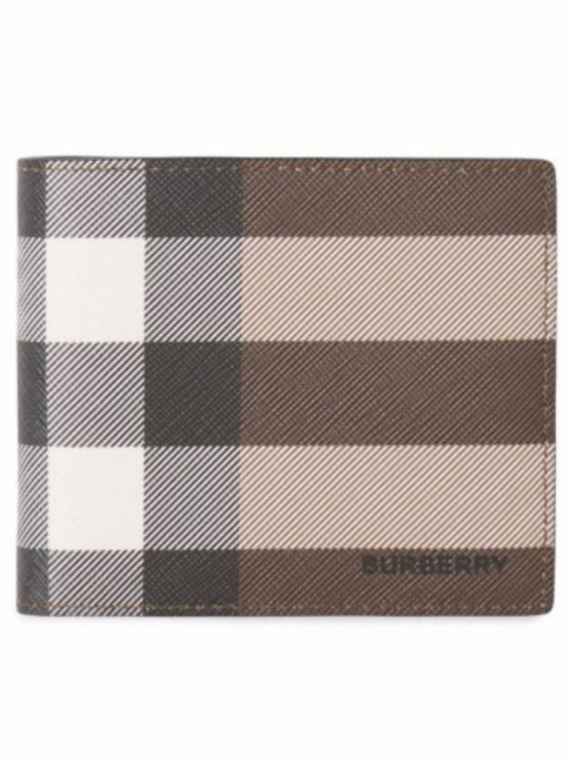 Vintage Check 2-fold Bifold Wallet Dark Birch Brown - BURBERRY - BALAAN 2