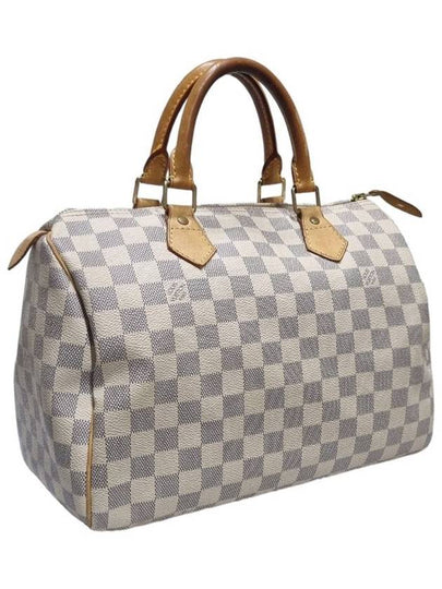 Women s N41533 Damier Azur Canvas Speedy 30 Tote Bag - LOUIS VUITTON - BALAAN 2