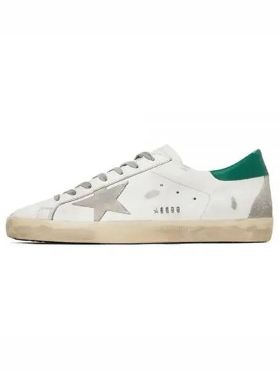 Superstar Low Top Sneakers Green White - GOLDEN GOOSE - BALAAN 2