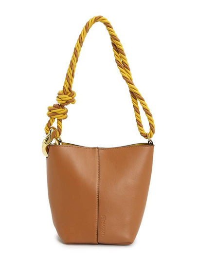 Corner Small Bucket Bag Brown - JW ANDERSON - BALAAN 2