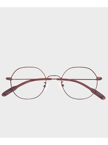 Eyewear Round Eyeglasses Red Wine - 134MM - BALAAN 1