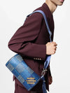 Soft Polochon PM Shoulder Bag Blue - LOUIS VUITTON - BALAAN 8