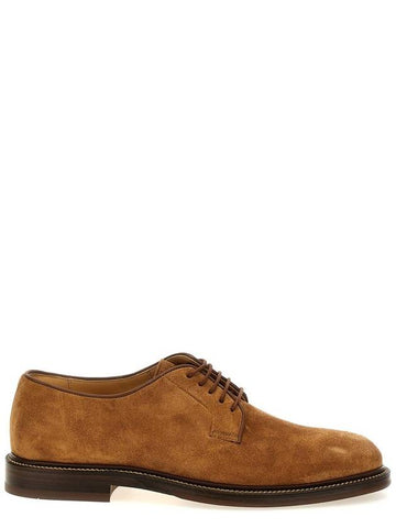 Brunello Cucinelli Suede Derby - BRUNELLO CUCINELLI - BALAAN 1